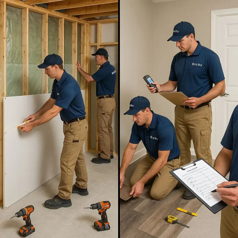Repairs and Reconstruction process in Drain, OR